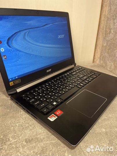 Мощный Acer 5 (A10-9620P/16гб/Radeon 500/SSD+HDD)