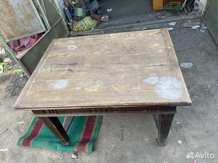 Стол старинный дерево начало 20 века
