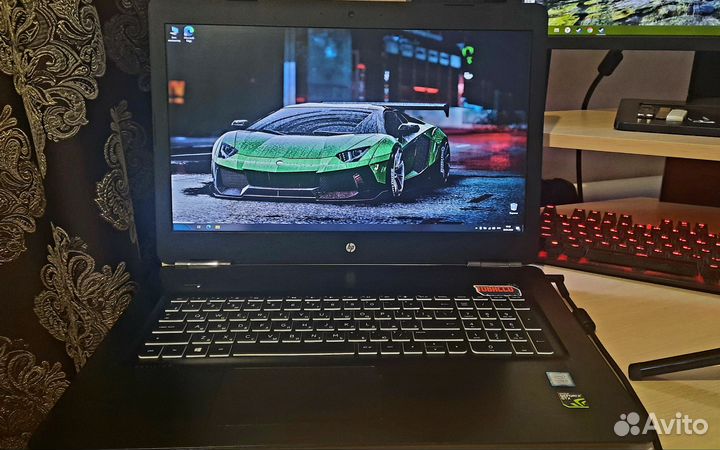 Игровой IPS 17 дюймовый GTX 1050/i5 7200/16GB