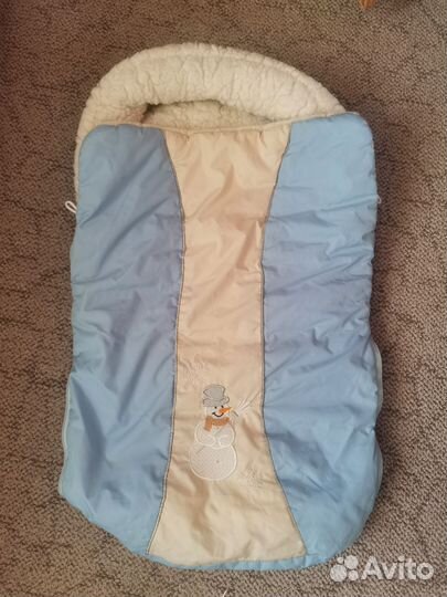 Зимний конверт в коляску