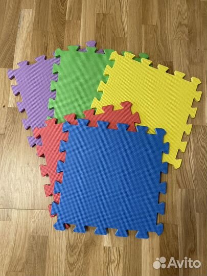 Мягкий коврик пазл