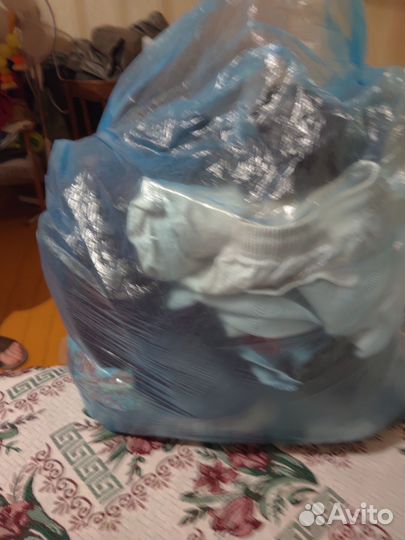 Пакет (мешок)вещей от 44-48+есть мужские(без разбо