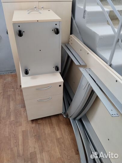 Стол офисный белый бу