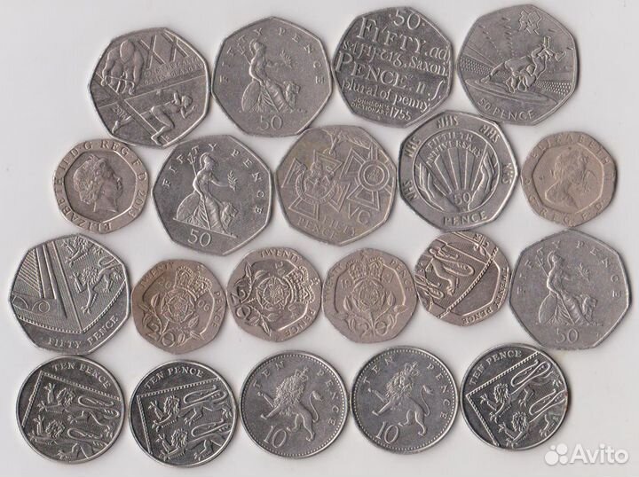 Продам монеты Великобритании