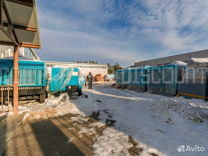 Дизельный компрессор