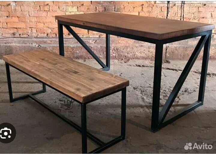 Мебель в стиле лофт