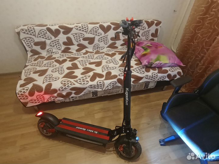 Электросамокат kugoo max speed 600 w 11 ah