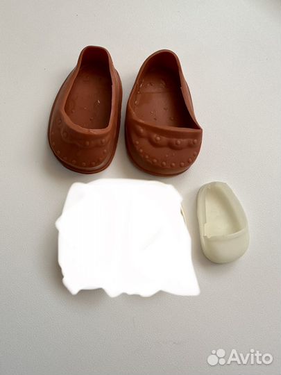 Обувь и парик для кукол СССР