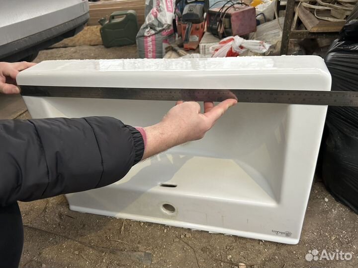 Раковина в ванную накладная бу