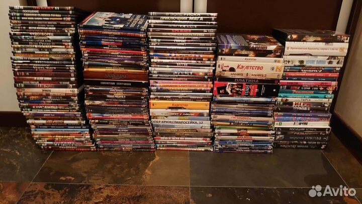 2335 DVD с фильмами, сериалами, музыкой,мультиками
