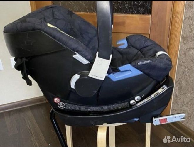 База isofix + Автолюлька (автокресло) Cybex Aton