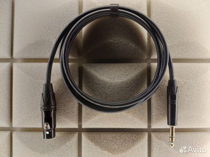 Xlr гнездо - Jack 6,3 stereo mogami 2792