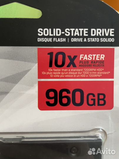 SSD диск 960 gb Kingston A400 SATA3 новый