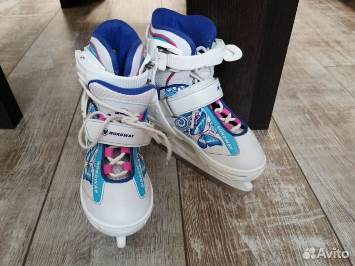 Коньки детские р. 27-30