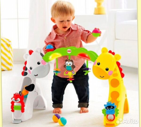 Развивающий коврик Fisher-Price Растем вместе