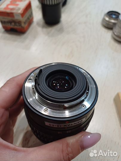 Объектив smc pentax DA 1:3.5-5.6. 18-55mm AL, 52mm