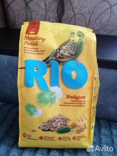 Корм для волнистых попугаев