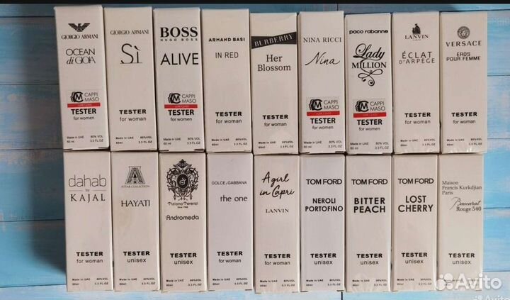 Тестеры. Парфюм