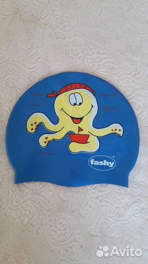 Шапочка детская резиновая для купания обхват 42см