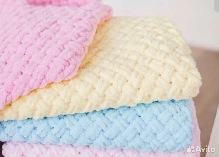 Плед детский пушистый плюшевый