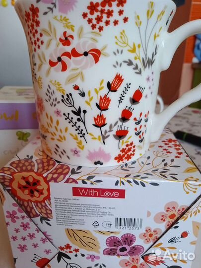 Чашка с блюдцем