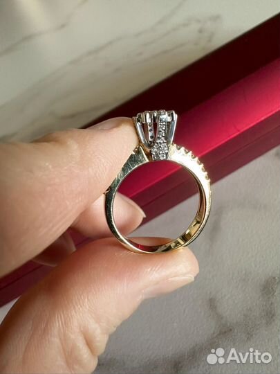 Кольцо с бриллиантами