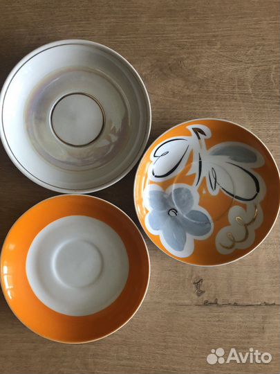 Чайные блюдца СССР