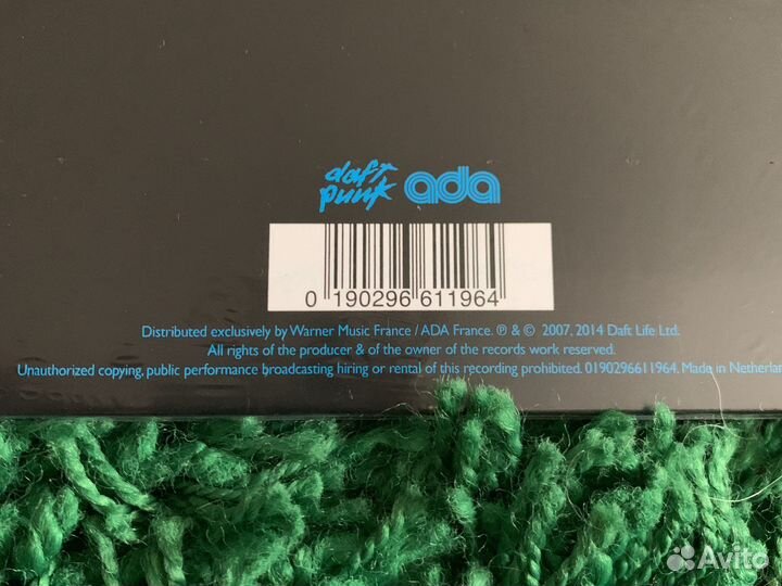 Daft Punk Alive Vinyl Lp