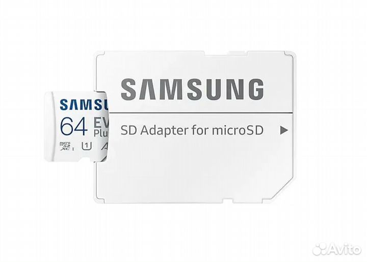 Карта памяти Samsung EVO Plus 64 гб / Новая