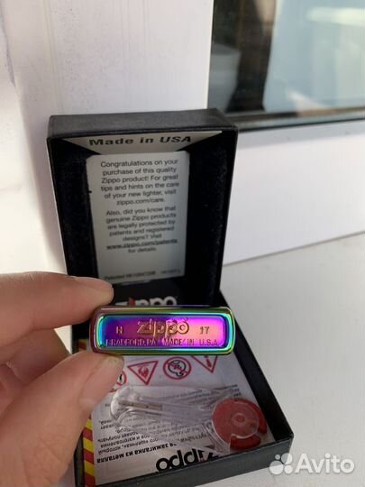 Зажигалка бензиновая zippo