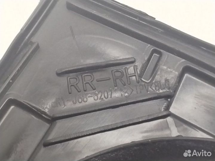 Уплотнитель стекла двери задний правый Chery Tiggo