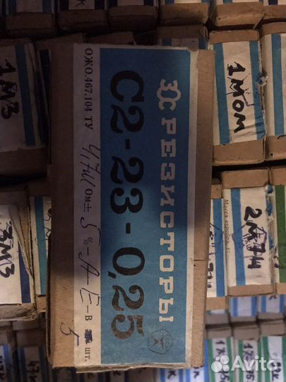 Резисторы СССР