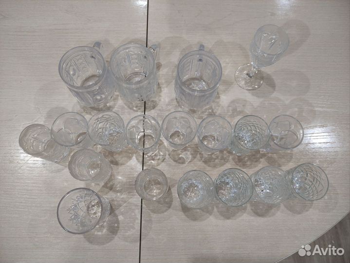 Стопки хрустальные СССР