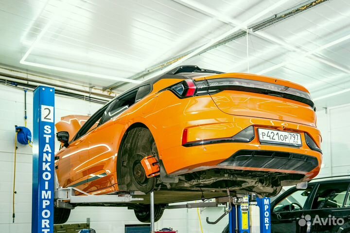 Zeekr 001 Вулканизация