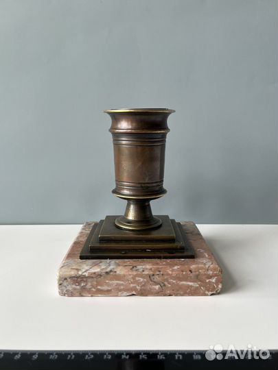 Карандашница. Бронза, мрамор. Россия, нач. 20 века