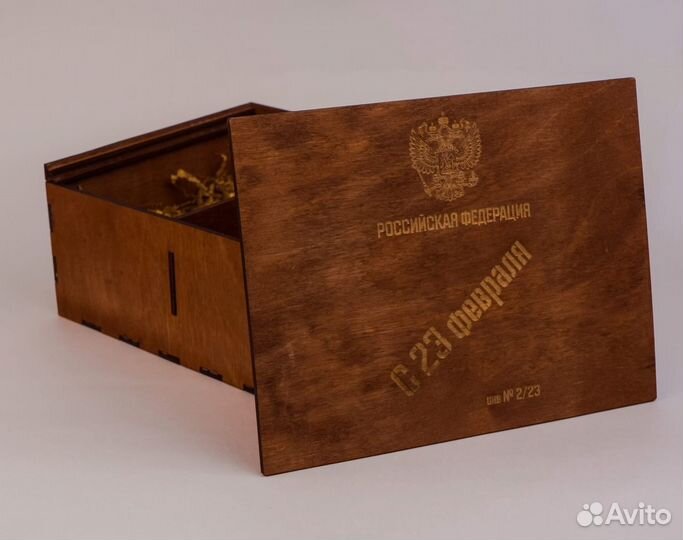 Подарочные коробки оптом из фанеры и дерева