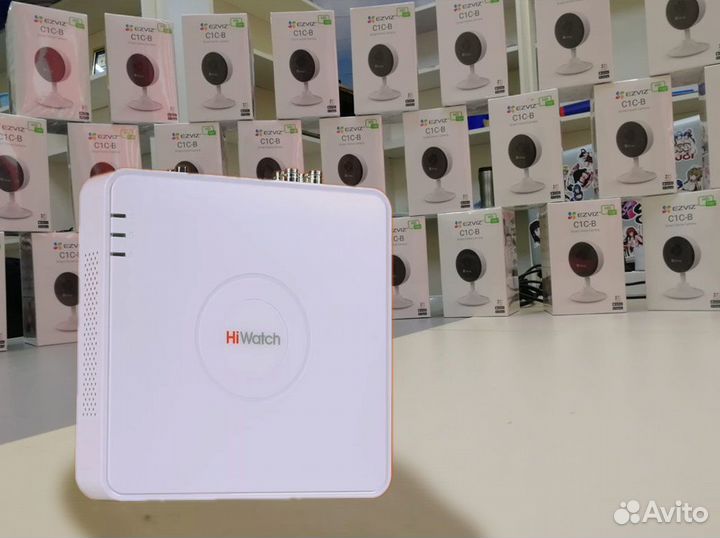 Гибридные Регистраторы 4 кан. DS-H204QA(B) HiWatch