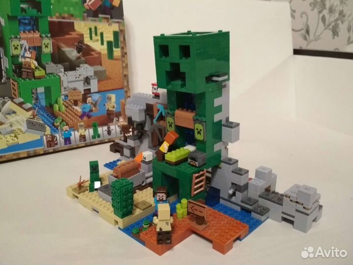 Лего Майнкрафт Шахта Крипера