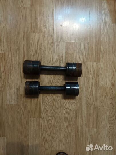 Гантели разборные бу