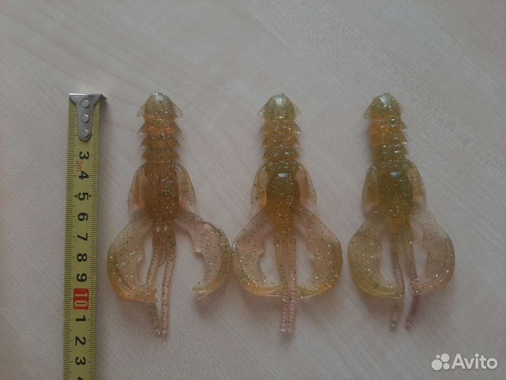 Силиконовые приманки рачки, твистеры, виброхвосты