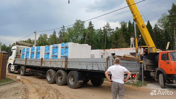 Газобетонные блоки с завода Бонолит