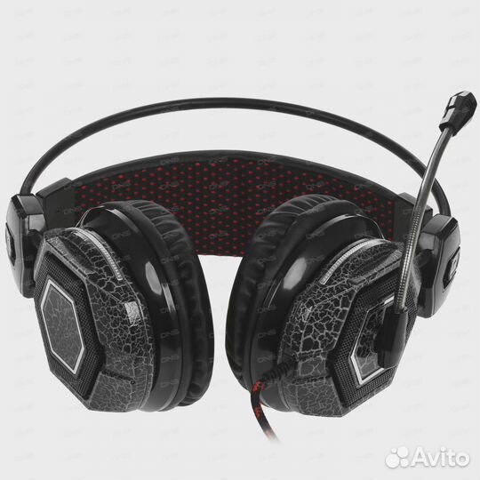 Проводная гарнитура Oklick HS-L500G черный