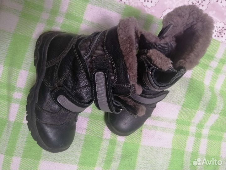 Сапоги зима 28р