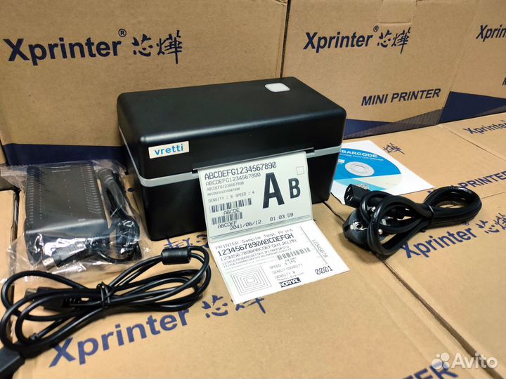 Термопринтер этикеток Яндекс Озон Сдэк AliExpress