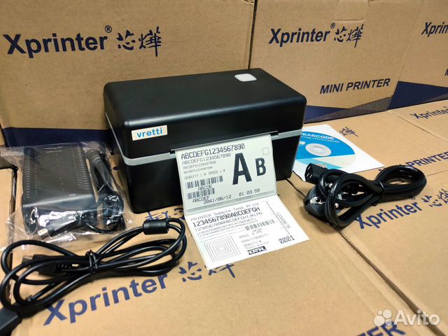 Термопринтер этикеток Яндекс Озон Сдэк AliExpress