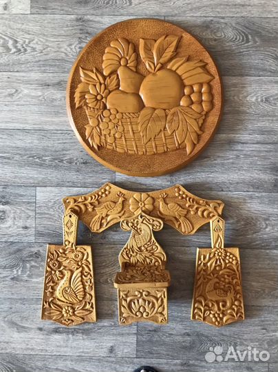 Резные изделия из дерева