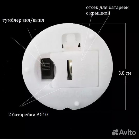 Подсветка светодиодная для игрушек