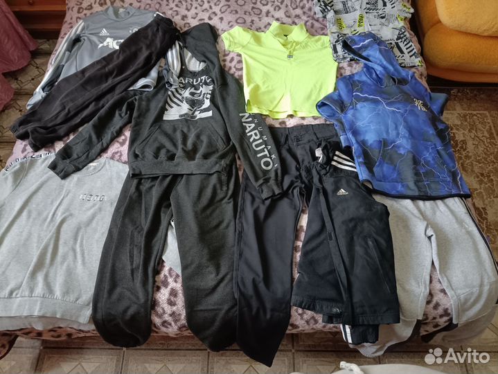 Детские вещи пакетом на мальчика 140 см