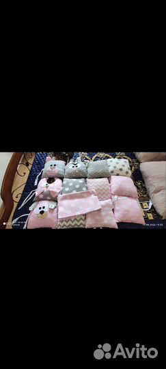 Бортики в кроватку бу