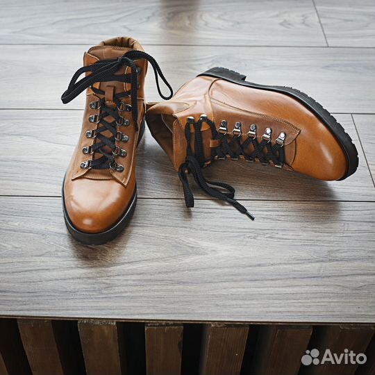 Ботинки мужские кожа Хайкеры Wing